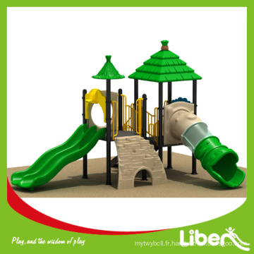 Deux plates-formes House Roof Mini Park Playsets en plastique pour Shcool Enfants et étudiants